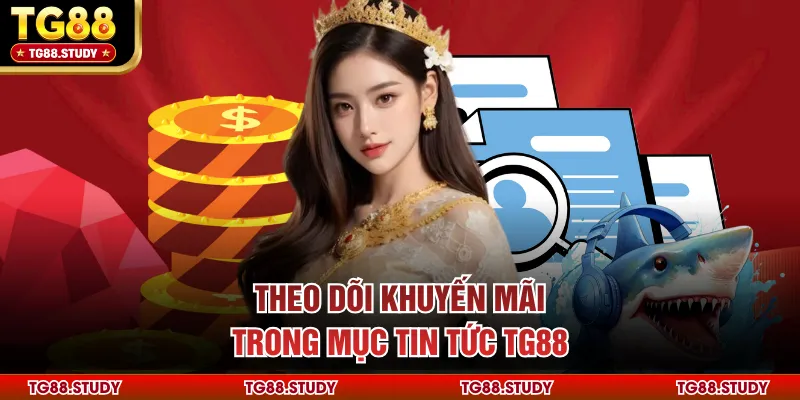 Theo dõi khuyến mãi trong mục tin tức TG88